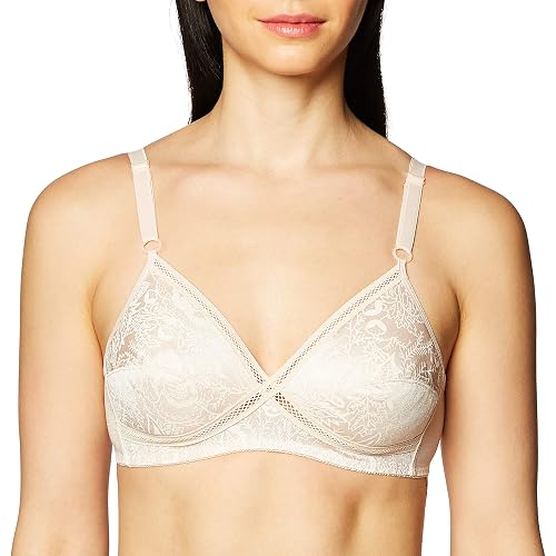 Hanes Bra de Cobertura Completa Tipo Criss Cross sin Varillas