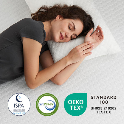 Novilla Colchón tamaño Individual, colchón de Espuma viscoelástica de 10 | Para apoyo equilibrado y alivio de presión, comodidad de enfriamiento para refresco nocturno, colchón certificado CertiPUR-US