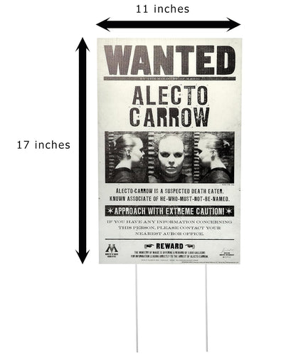 Rubie's Harry Potter Wanted - Cartel de decoración de césped, como se muestra, talla única