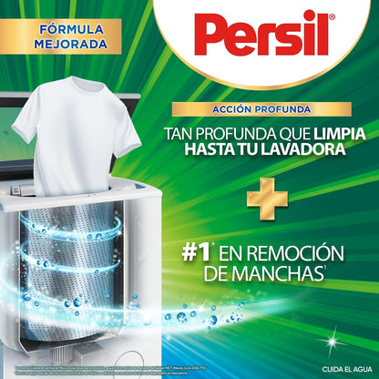 Persil - Detergente en Polvo Colores Vivos 4.5KG para Ropa Acción Profunda Plus, Remueve Manchas Difíciles, Control de Olores, Frescura Duradera, Tecnología Alemana
