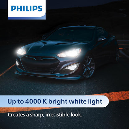 Philips Automotive Lighting 9005 CrystalVision Platinum - Foco para faros delanteros, paquete de 1
