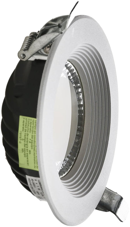 Estevez 19197-0 Empotrados Fijos Ultraslim-Led Downlight Led Redondo 5-Pg 8W, (Driver Integrado) Ultraplanos, Color Blanco