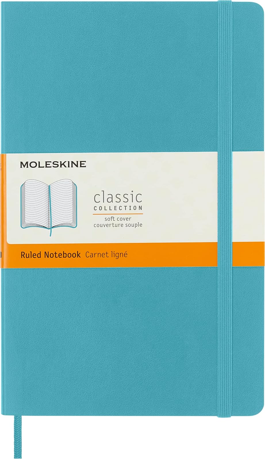 Moleskine Classic Cuaderno Tapa Blanda Punteado Azul Zafiro - Rayas - Azul