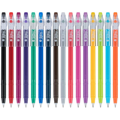 Pilot FriXion ColorSticks, bolígrafos borrables, colores surtidos, 16 piezas