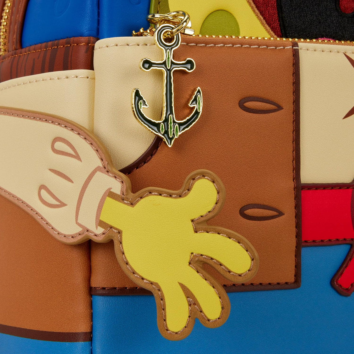 Loungefly Spongebob Squarepants Pirate Cosplay Mini Backpack