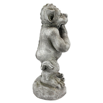Design Toscano Plato The Ponderer - Estatua de gárgola