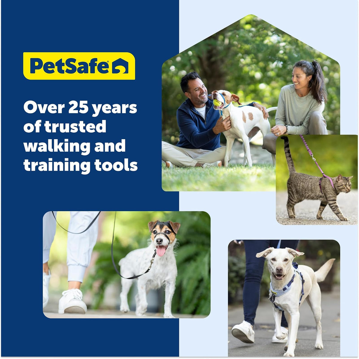 PetSafe Easy Walk - Arnés para Perro cómodo sin tirones, Acolchado de Cuerpo Completo, Mejores Paseos en el Primer Uso, 5 Puntos de Ajuste Mediano/Grande, Rosa