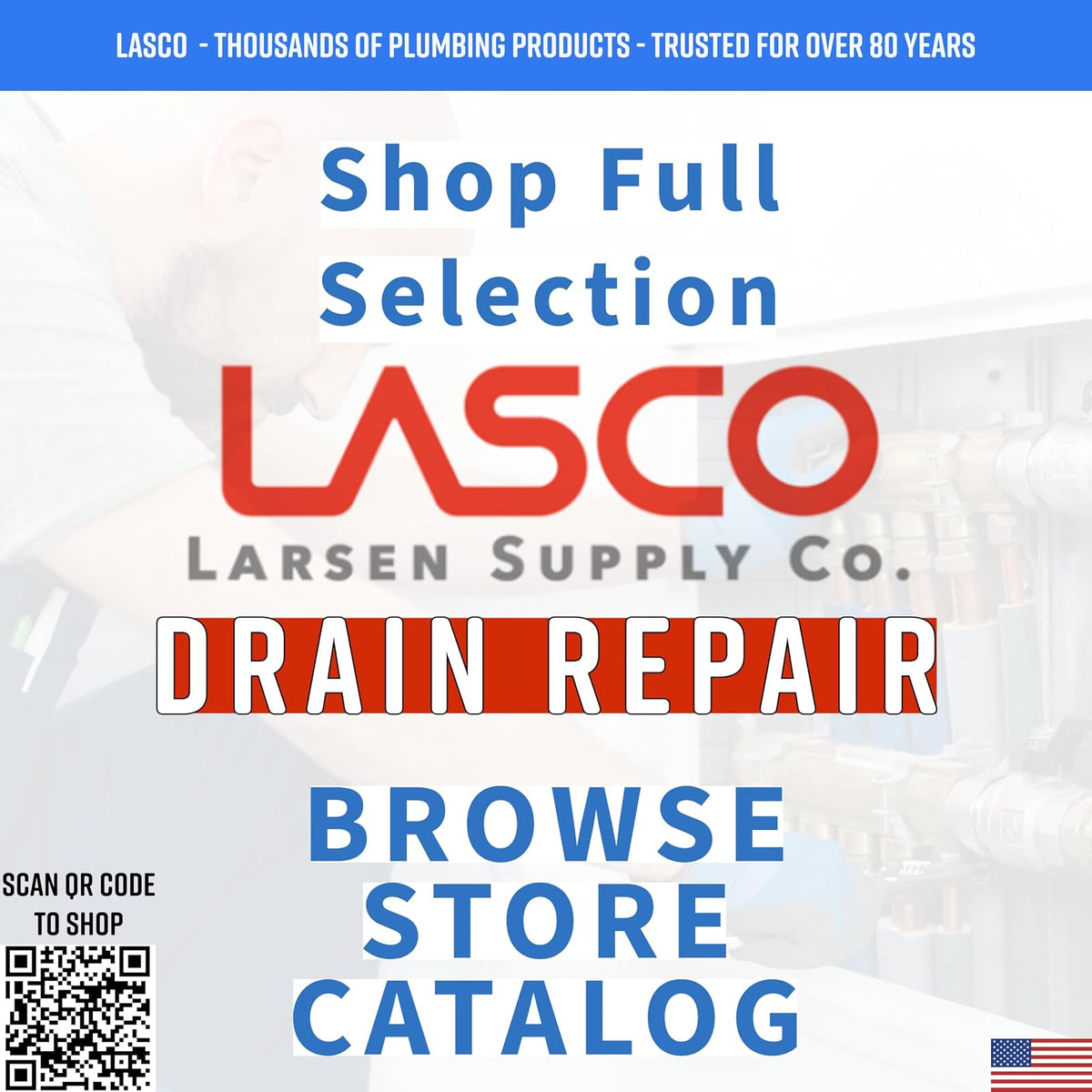 LASCO 03-3431 17-gauge para tuberías de desagüe P grado, 3,81 cm, latón cromado
