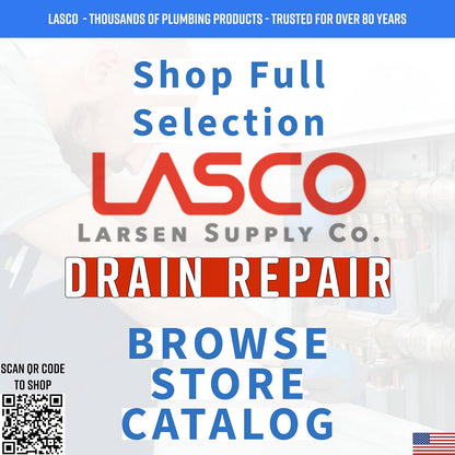 LASCO 03-3431 17-gauge para tuberías de desagüe P grado, 3,81 cm, latón cromado