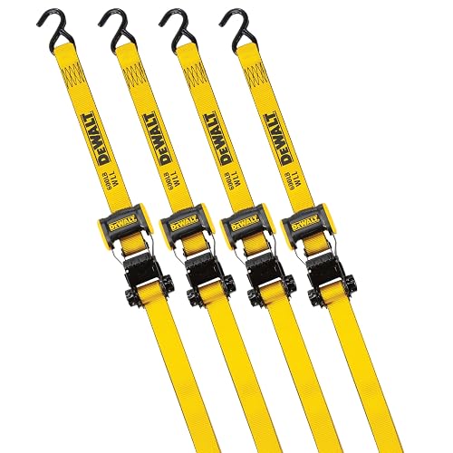 Dewalt Correas de Amarre de Trinquete de 1.25 in x 12 ft, 1800 LB, Paquete de 4, DXBC18004