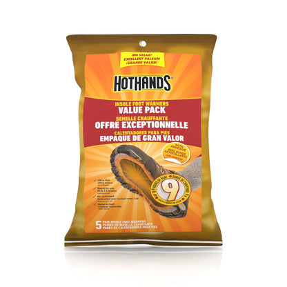 Hothands Insole Foot Warmer Value Pack