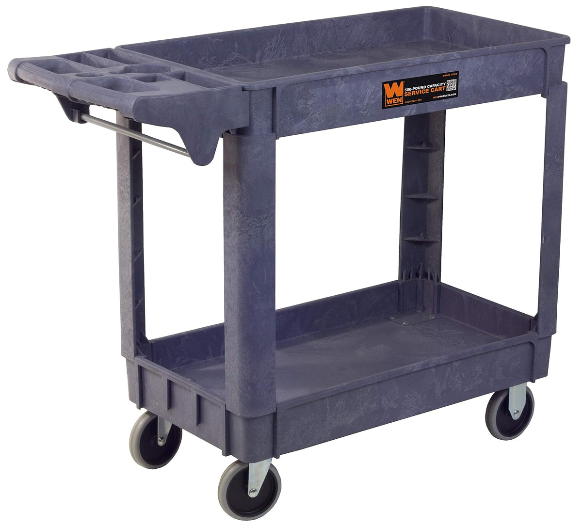 WEN Carro utilitario de servicio, capacidad de 500 libras, 40 x 17 pulgadas
