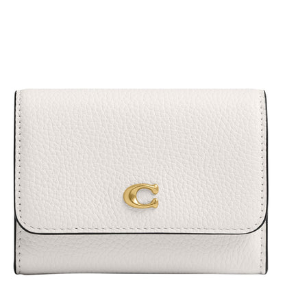 Coach Essential - Funda para tarjetas con solapa, B4/Merlot - Aproximadamente 1.79 cm x 10.99 cm x 7.99 cm - B4 - gis