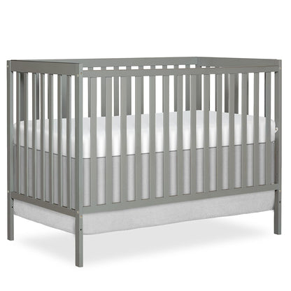 Dream On Me Synergy Cuna Convertible 5 en 1, Blanco - Cool Grey