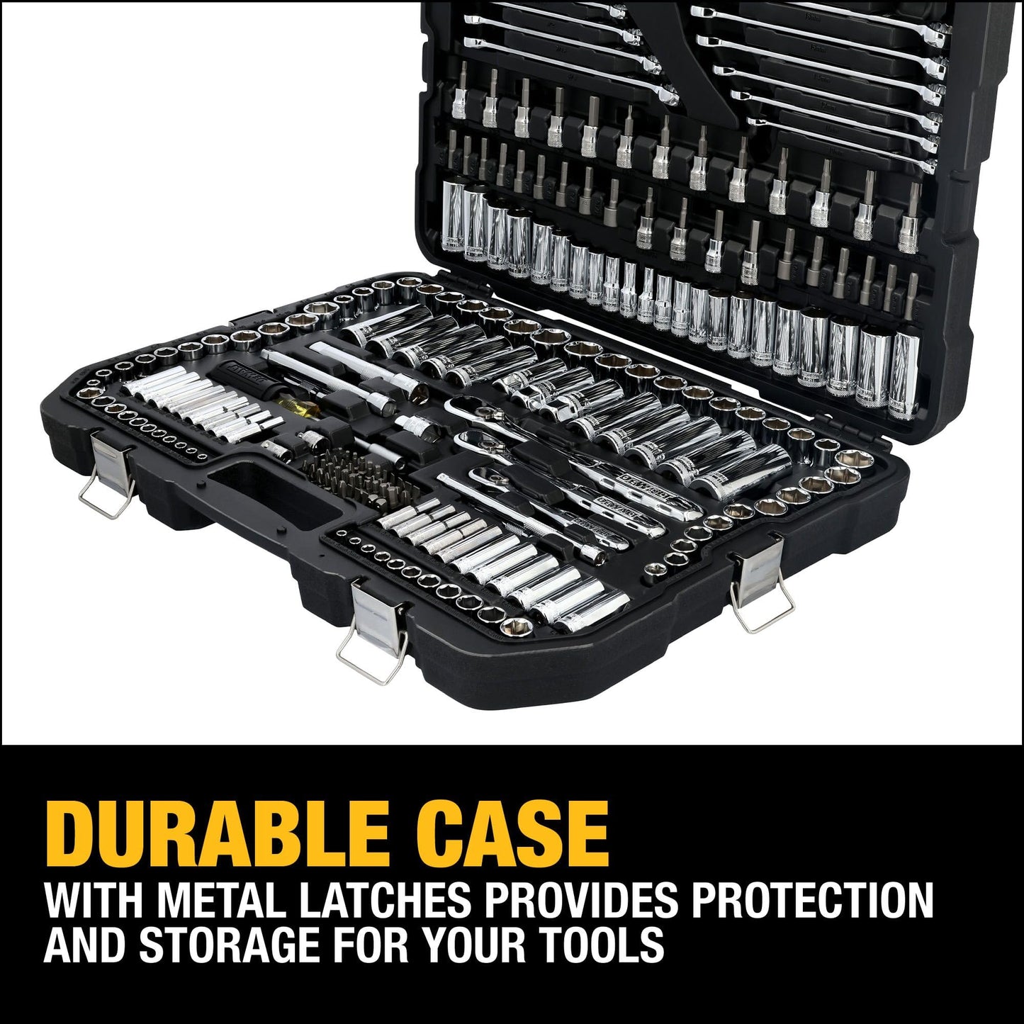 DEWALT Juego de herramientas mecánicas 247 Piezas DWMT81535