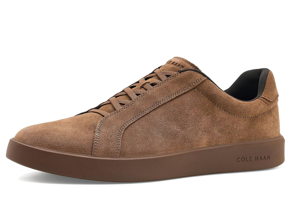 Tenis Cole Haan Grand Crosscourt Daily Slip-On para Hombre - 28.5 cm - Gamuza café especiado