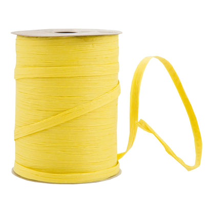 Berwick Wraphia II - Cinta de Papel Mate para Manualidades, Narciso, 7mm X 100 yd, 1, 1