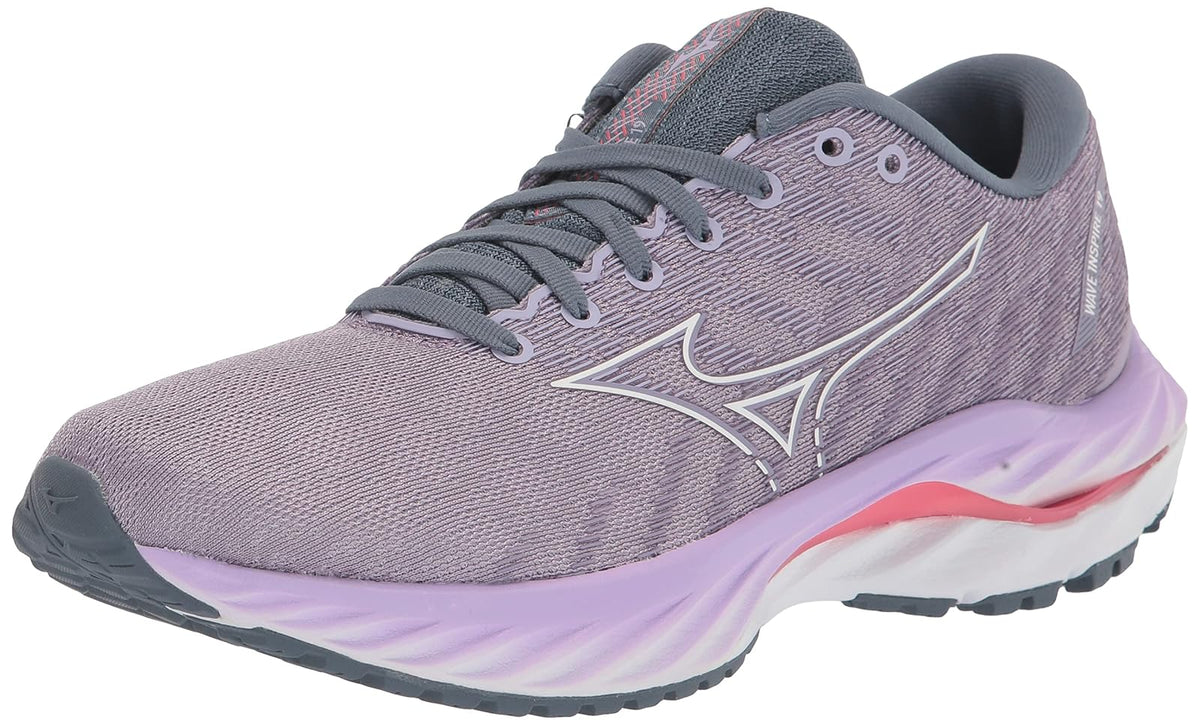Mizuno Wave Inspire 19 Zapatos para Agua para Mujer - 27.0 cm - Glicina - Azul Porcelana