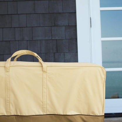 Classic Accessories Veranda - Bolsa de Almacenamiento para cojín y Funda de Patio, Resistente al Agua, 60 Pulgadas, Fundas para Muebles de Patio