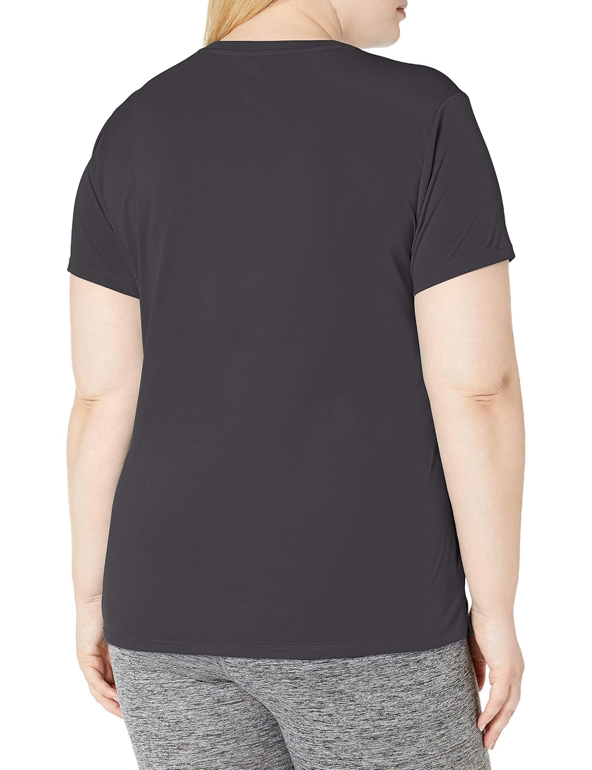 Just My Size Cuello en V Cool Dri. Camisa para Mujer