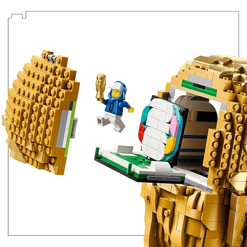LEGO Editions Trofeo Oficial de la Copa Mundial de la FIFA - Réplica Model Kit de Construcción para Niños y Niñas, Años 12+ - Regalo para Aficionados al Futbol - 43020