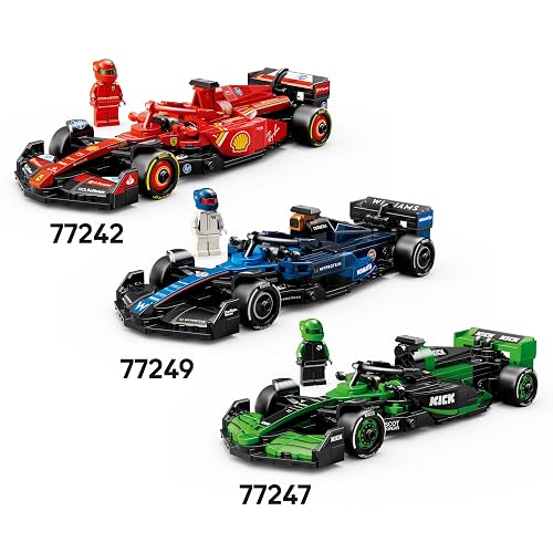 LEGO Speed Champions Auto de Carreras Aston Martin Aramco F1 AMR24 Set con vehículo, Modelo construible, Juego con 1 minifigura, Regalo Coleccionable para niños y niñas 77245