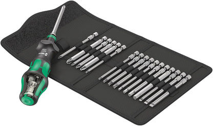 Wera 05057482001 Kraftform Kompakt Turbo 1, 19 piezas