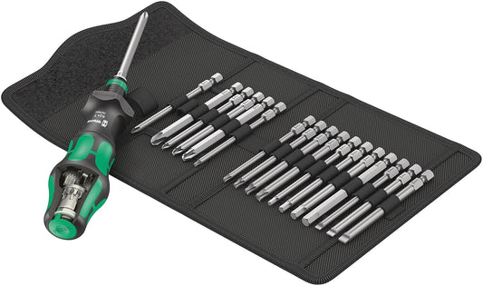 Wera 05057482001 Kraftform Kompakt Turbo 1, 19 piezas
