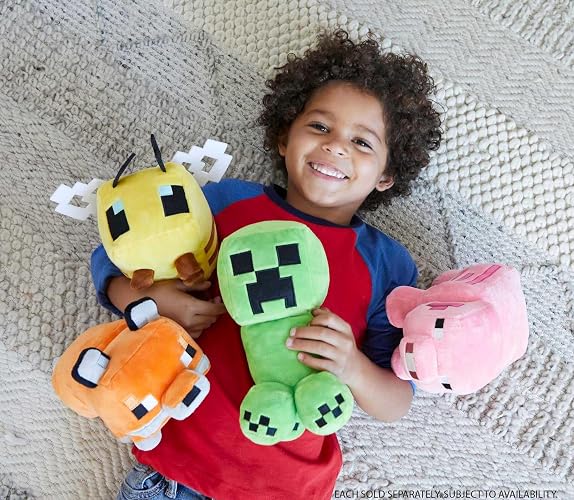 Muñecos de Peluche de Minecraft de 8 Pulgadas, Regalo Suave y Coleccionable para fanáticos de 3 años en adelante