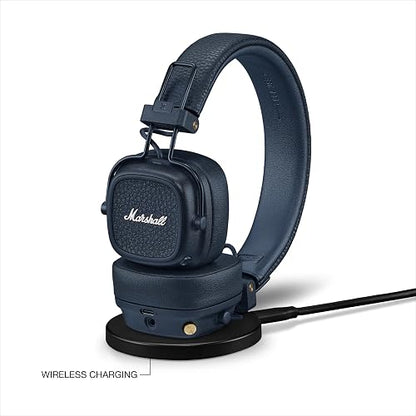Marshall Major V Audífonos Inalámbricos Bluetooth - Azul Medianoche