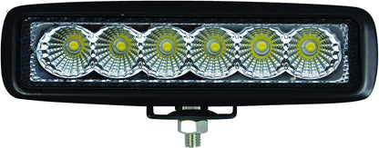 Hella Mini Barra Auxiliar de 6 LED con Soportes con Torni l lería Inoxidable, 357203001