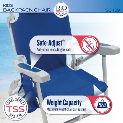 Rio Beach - Mochila Plegable de 5 Posiciones para niños