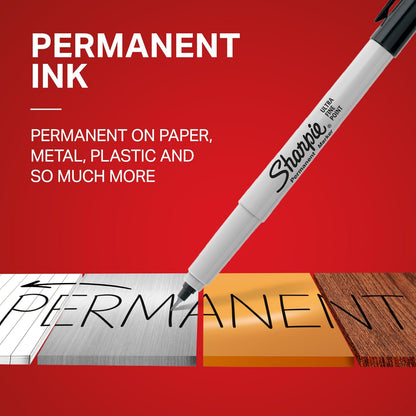 Sharpie® - Marcador Permanente Ultra Fino