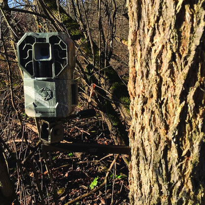 HME - Soporte para cámara de Rastro, Soporte para árbol con Cabezal Giratorio de 360 Grados, diseño Compacto y Resistente, fácil instalación y compatibilidad versátil