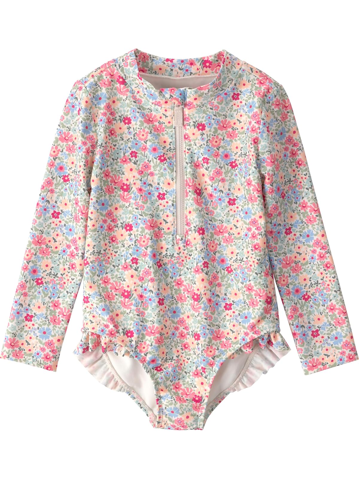 Little Planet by Carter's 1-Piece Rashguard Traje de baño de una Sola Pieza bebés niñas