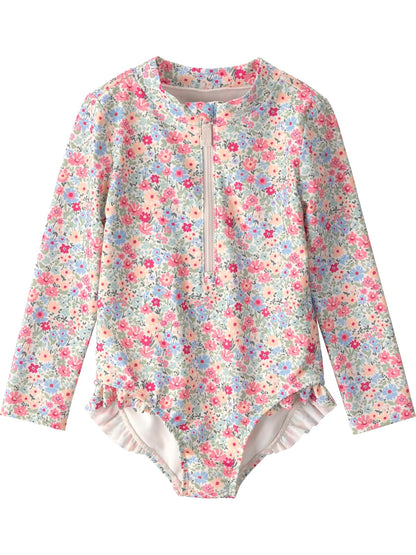 Little Planet by Carter's 1-Piece Rashguard Traje de baño de una Sola Pieza bebés niñas