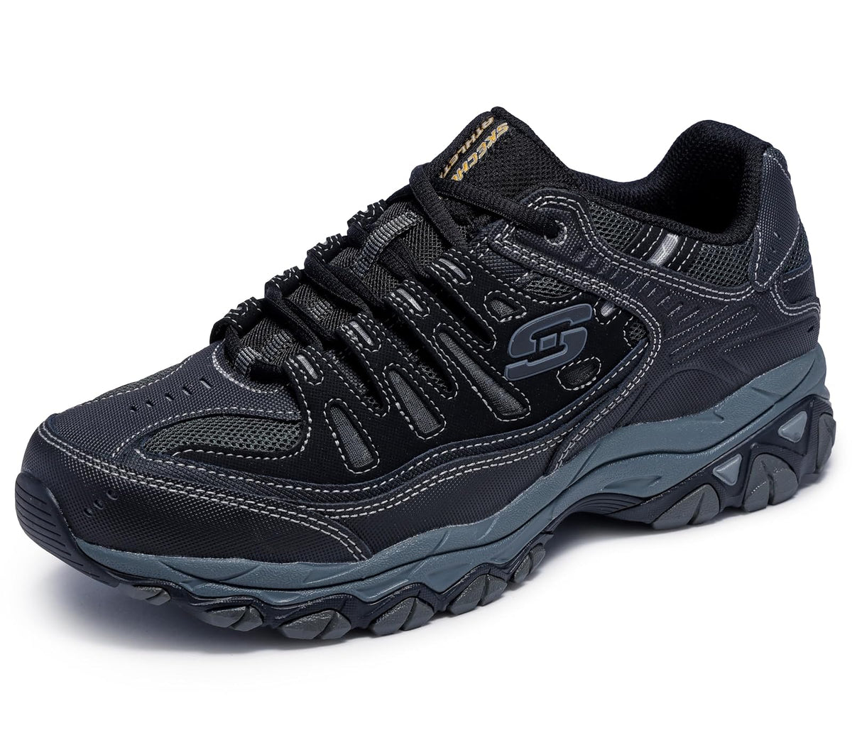 Skechers, Tenis para Hombre, Afterburn Memory-Foam Lace-up -, Varios, Varias Tallas