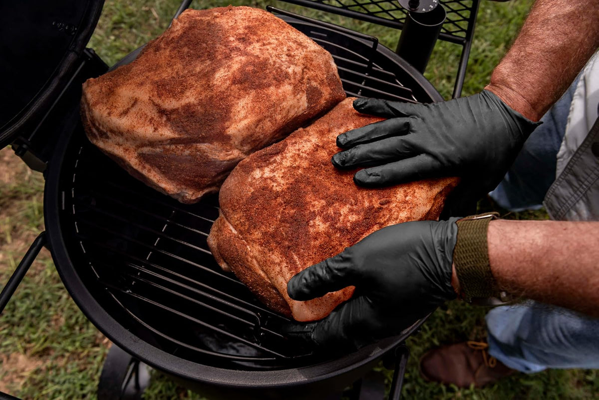 Oklahoma Joe's 4386292R06 Guantes desechables para barbacoa, 50 unidades, lisos