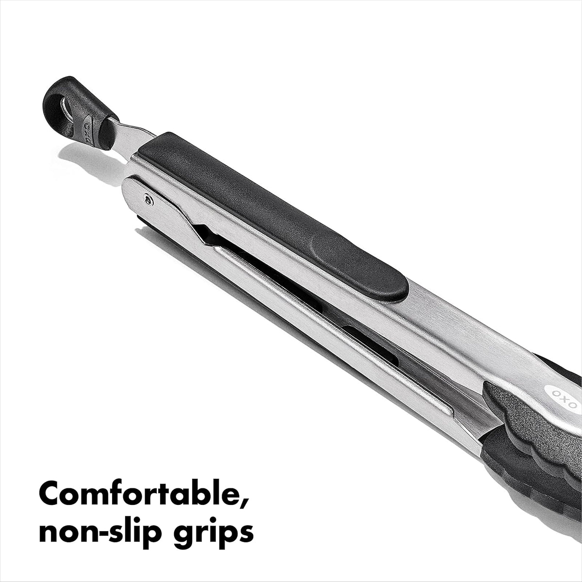 OXO Good Grips - Juego de pinzas de 2 piezas con cabezales de nailon