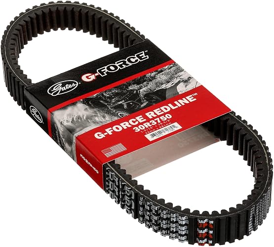 Gates G-Force Redline Correa de Transmisión, Rojo, 30R3750