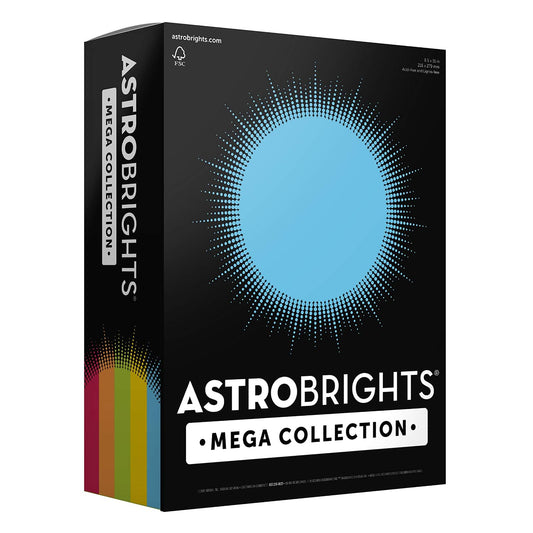 Astrobrights Mega Collection 320 hojas, Everyday, Ream