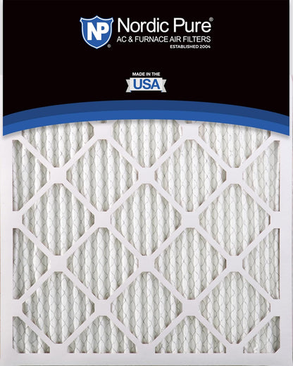 Nordic Pure 20x30x1 MERV 14 Pleated AC Furnace Air Filters, 20x30x1M14-6, 6 Piece