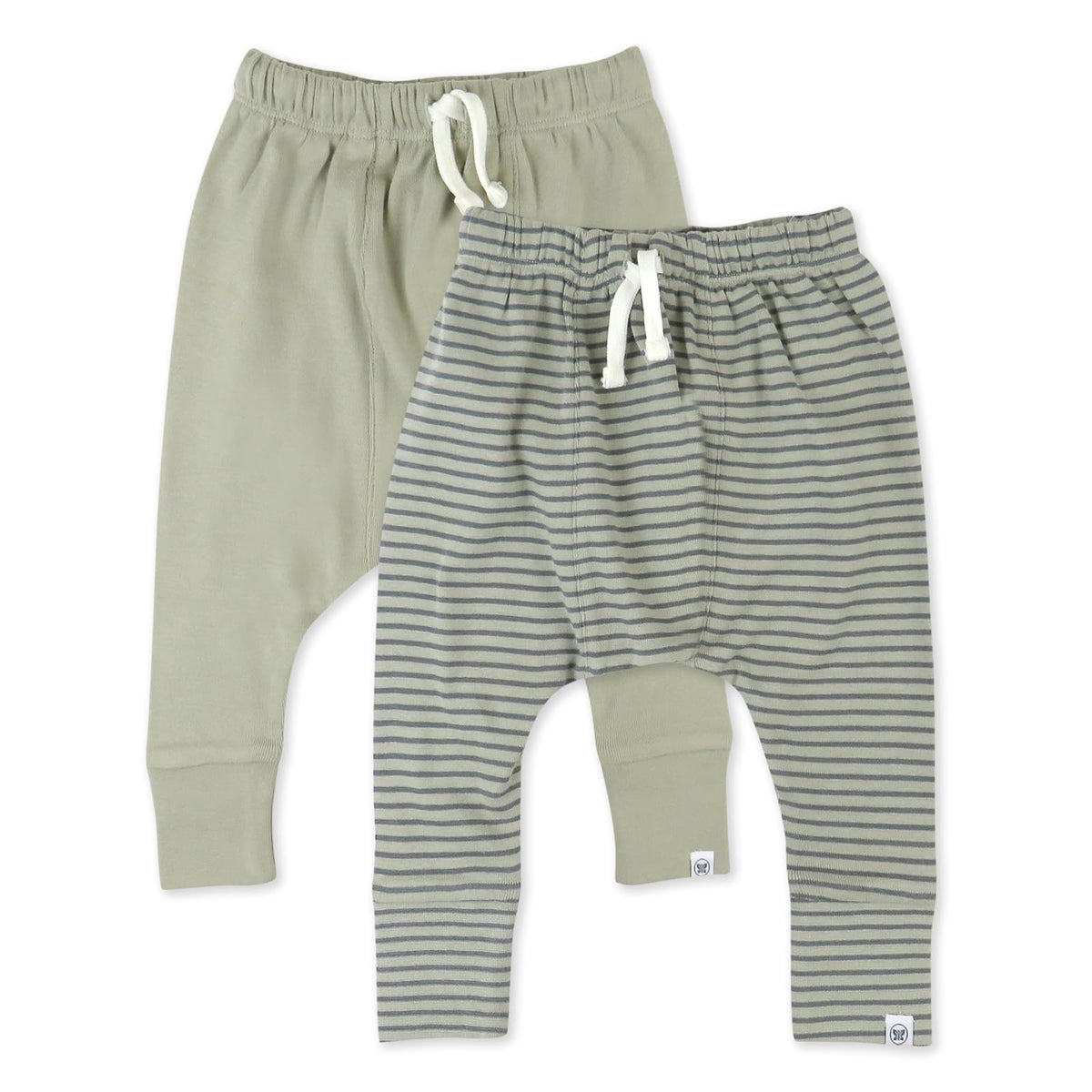HonestBaby - Pantalones Deportivos honestos, 100% algodón orgánico para bebés y niños, niñas, Unisex