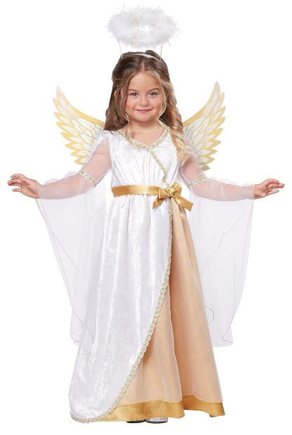Disfraz de ángel dulce de California Costumes, un color, 3-4