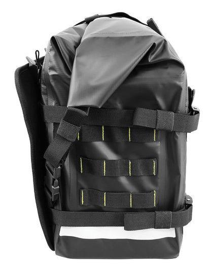 Nelson-Rigg SE-4050 Hurricane Alforjas Secas para Moto, Negro/Gris