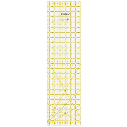Omnigrid Regla Transparente para Costura y Acolchado, Varios Tamaños - 6-½" x 24" - Rectángulo
