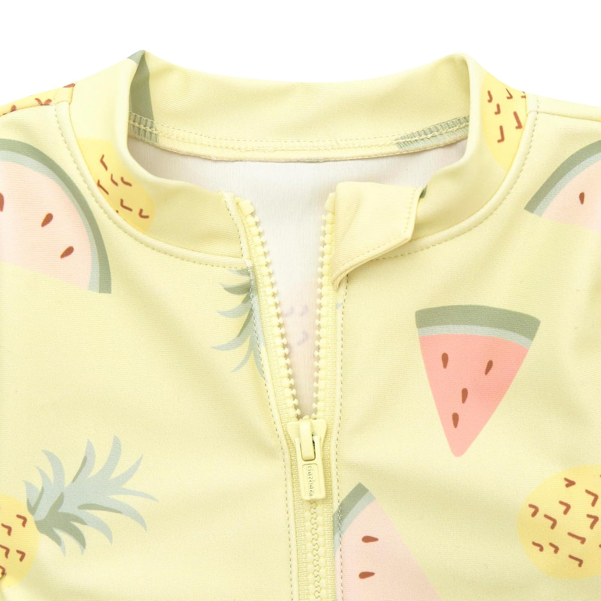 Gerber Traje de baño de una Pieza de Manga Larga para niños pequeños Traje de baño de una Sola Pieza para Bebé-Niñas
