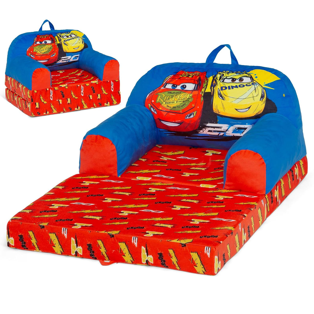 Delta Children - Cozee Buddy Silla para niños, Color Azul