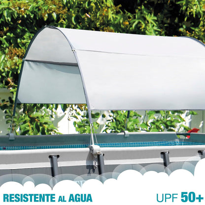 Intex 28054 Toldo para Piscina Rectangular de 9 pies y más pequeña
