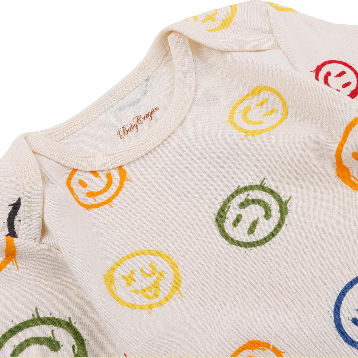 Baby Creysi Playera Manga Corta para Bebé Niño Algodón Hipoalergénico